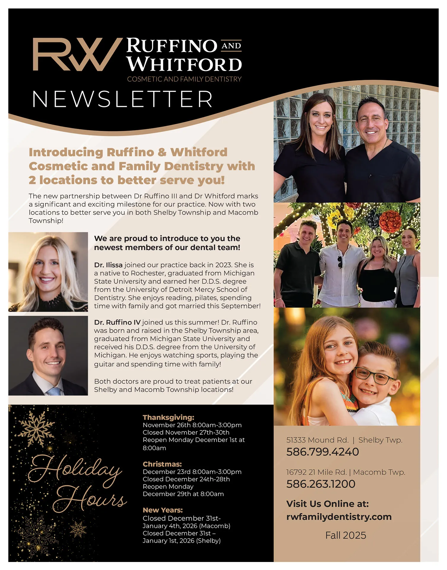 Newsletter Metro Detroit Dentists